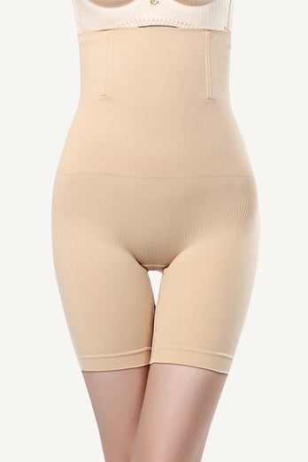 Schwarzer Oberschenkel Bauch Taille Kontrolle Nahtlose Shapewear