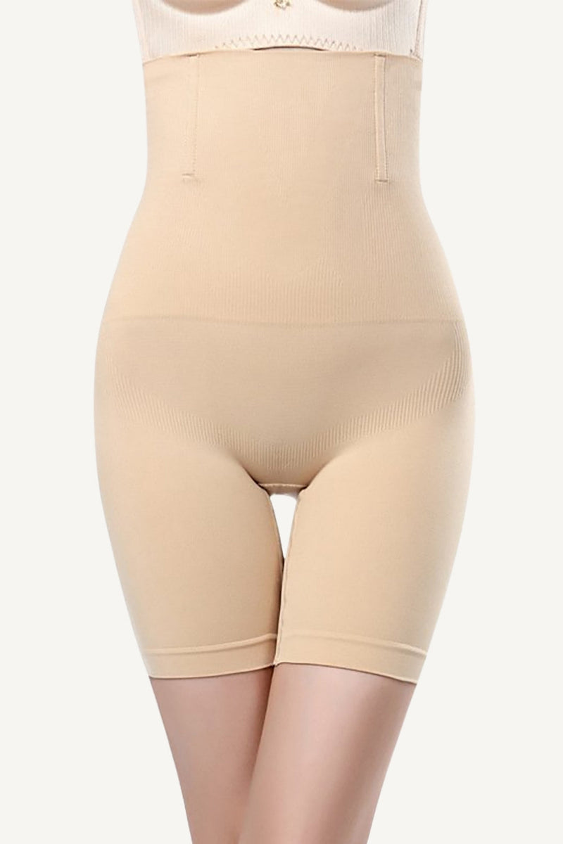 Laden Sie das Bild in den Galerie-Viewer, Schwarzer Oberschenkel Bauch Taille Kontrolle Nahtlose Shapewear