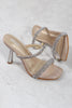 Laden Sie das Bild in den Galerie-Viewer, Square Toe Strassstein Stiletto Sandalen