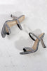 Laden Sie das Bild in den Galerie-Viewer, Square Toe Strassstein Stiletto Sandalen