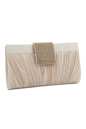 Champagner-Perlen-Party-Clutch