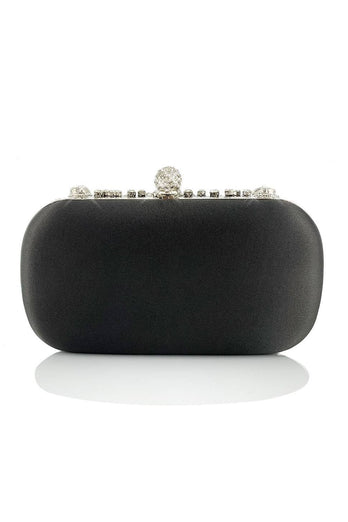 Strass Sparkly Black Party Clutch Tasche