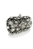 Laden Sie das Bild in den Galerie-Viewer, Strass Sparkly Black Party Clutch Tasche