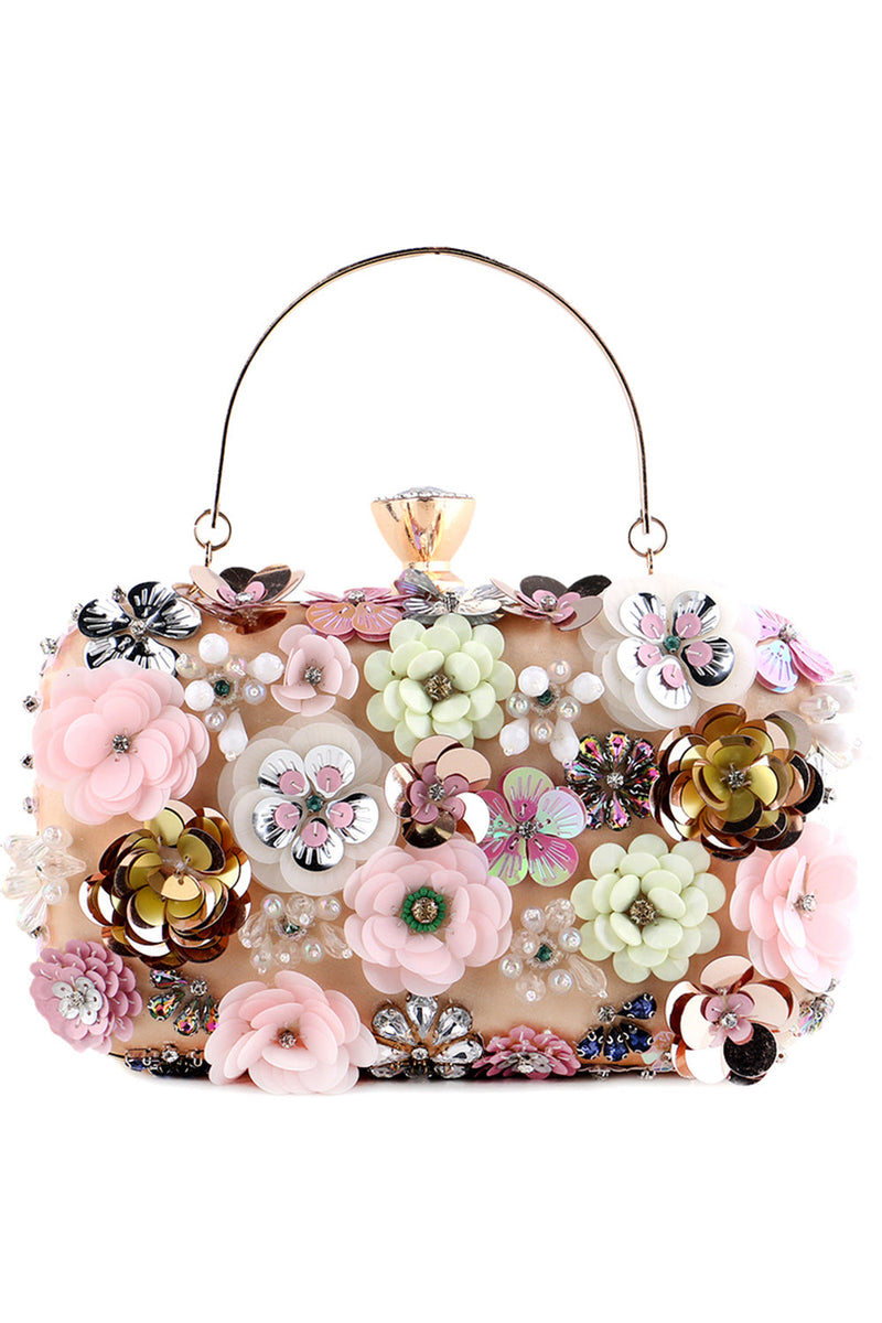 Laden Sie das Bild in den Galerie-Viewer, Dinner Clutch mit Blume