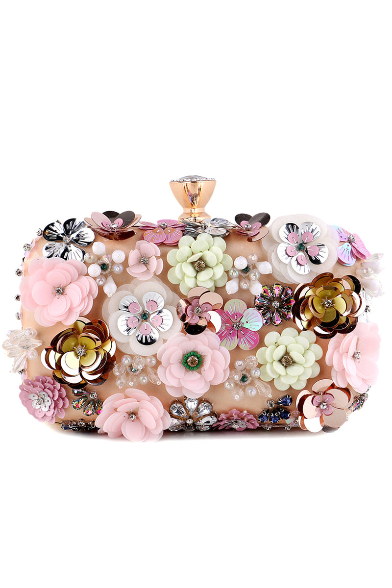 Laden Sie das Bild in den Galerie-Viewer, Dinner Clutch mit Blume