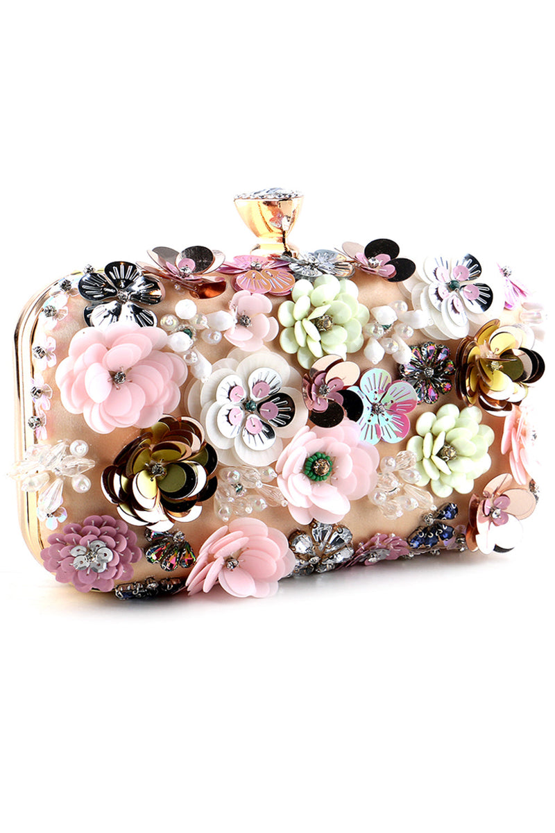 Laden Sie das Bild in den Galerie-Viewer, Dinner Clutch mit Blume