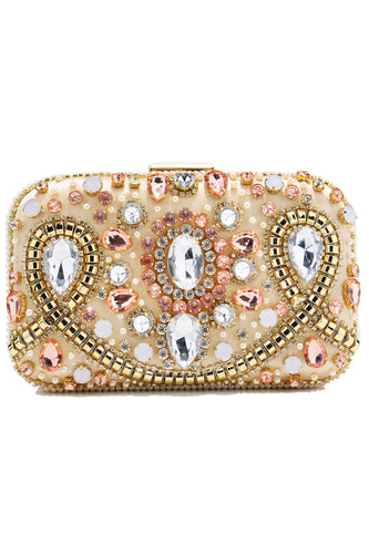 Party bestickte Clutch mit Perlstickerei